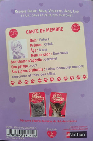 2 Books set: le club des chatons Like New, 6+ Years Recuddles.ch  (7447686480089)