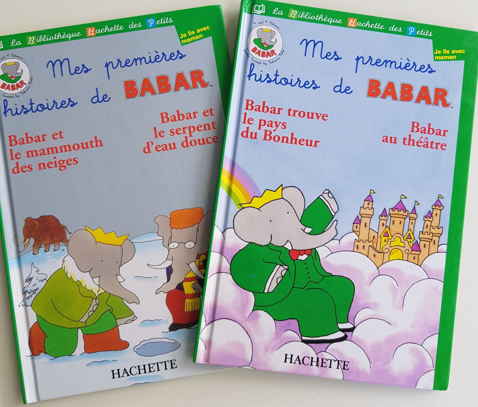 2 Livres : Mes premieres histoires de Babar Like New Not Applicable  (4605664002103)