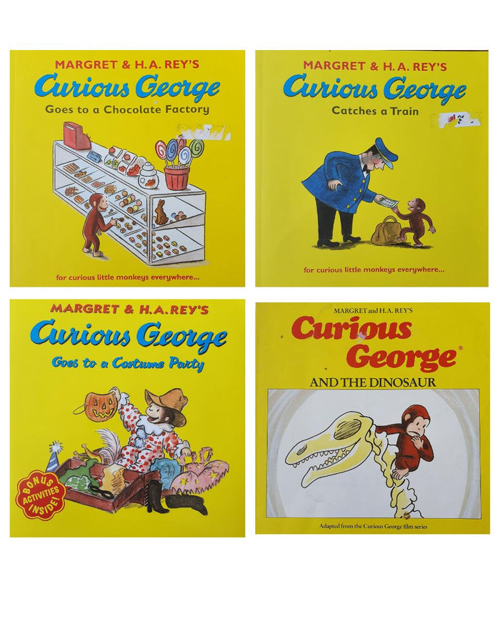 4 Books Curious George