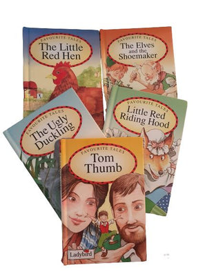 5 Books Set : Ladybird Favorite Tales Like New, 3-8 Years Recuddles.ch  (7440137617625)