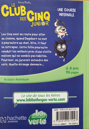 6 Books set (Le Club de Cinq Junior) Like New, 6- 8 years Enid Blyton  (7661584646361)