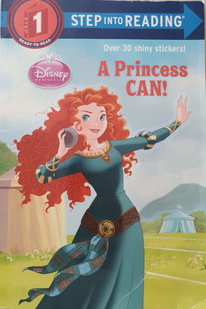 A Princess Can ! Well Read, 3-6 yrs Disney  (6688597934265)