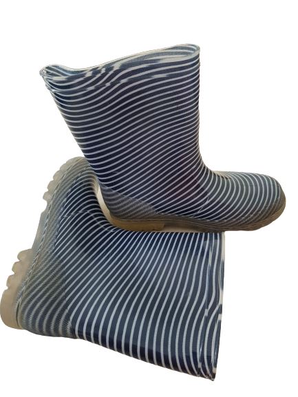 Blue and white rain boots Be only, Size 32 Be only  (4602532429879)