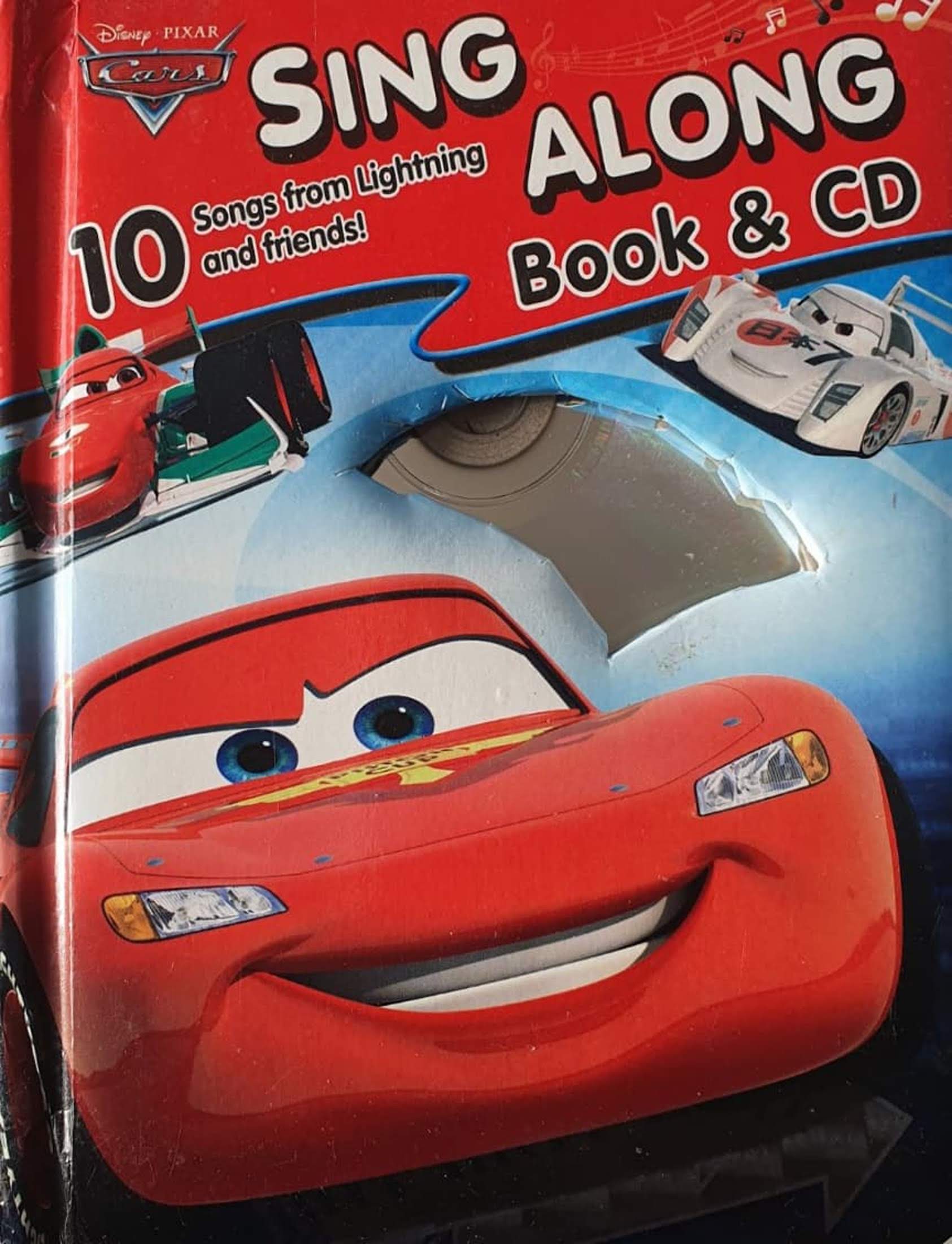 Disney Cars Sing Along Book Like New, 0-5 yrs Disney  (6333753426105)