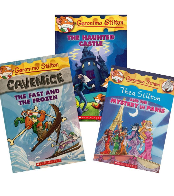 Geronimo Stilton:  3 book set