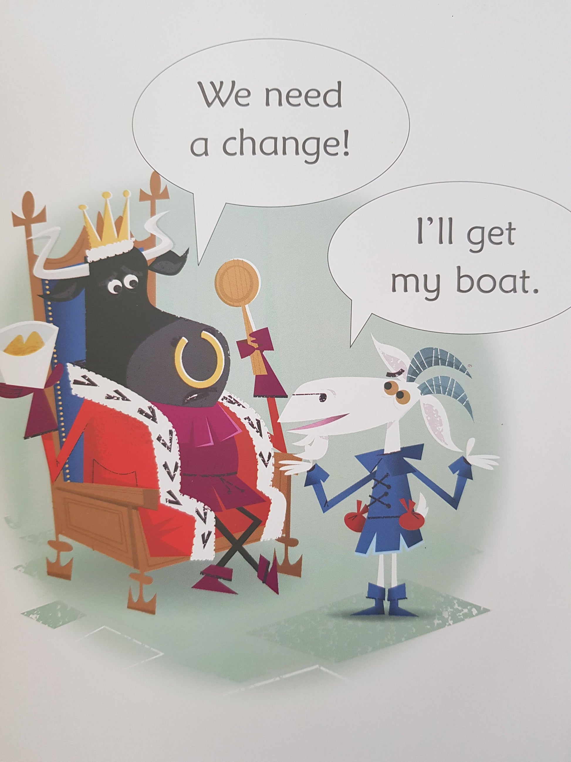 Goat in a Boat New Usborne  (6323384713401)