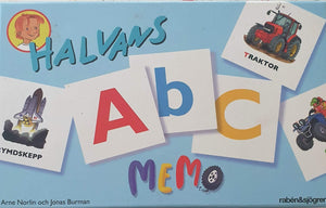 Halvans ABC memo Like New, Age 2+ ReCuddles  (6687478153401)