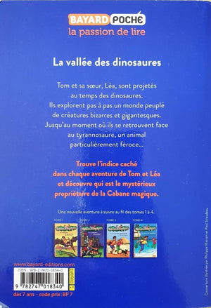La vallée des dinosaures Like New, 6+ Yrs Caroline Faivet  (6652156117177)