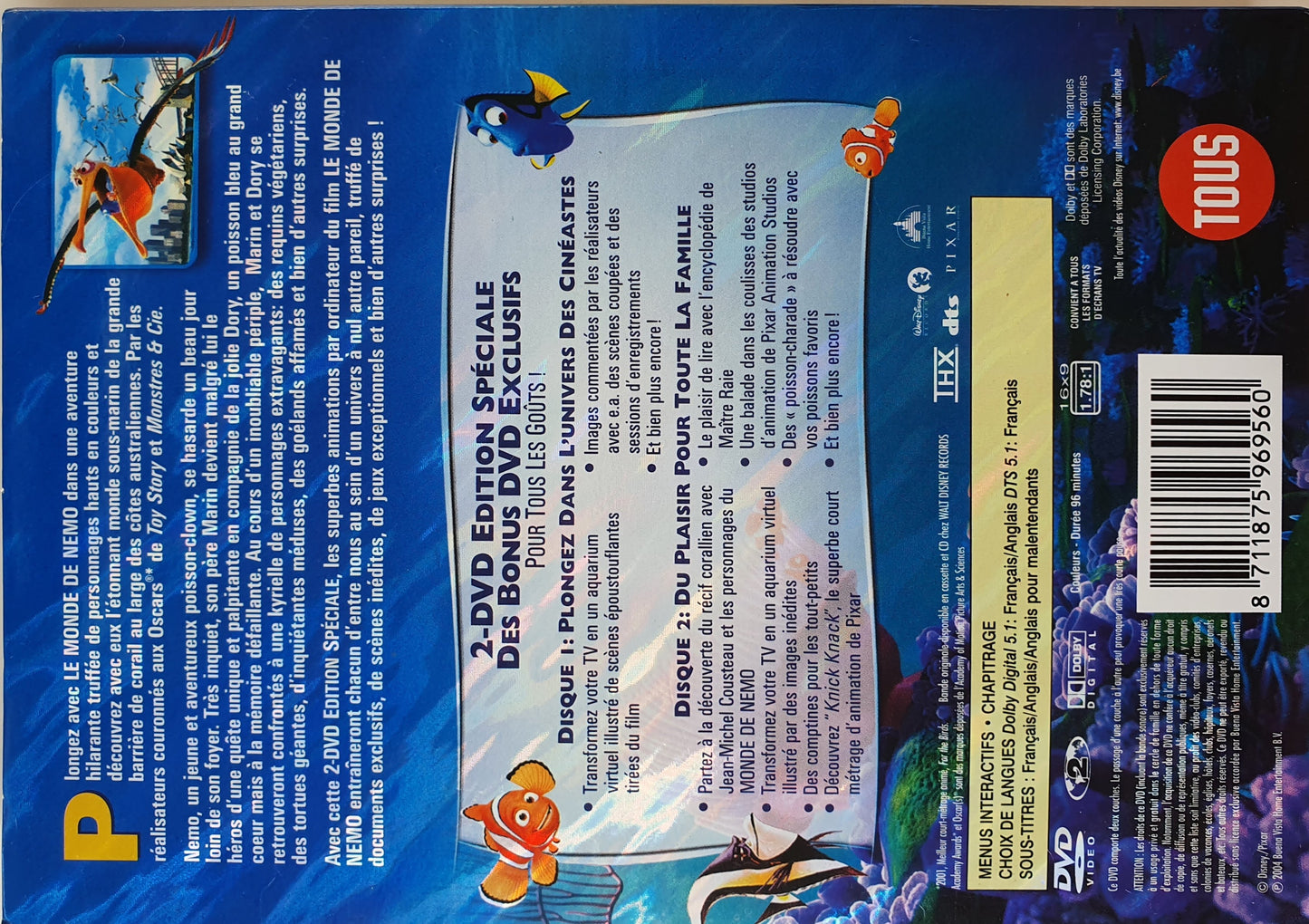 Le Monde de Nemo En, FR Disney  (4601804423223)