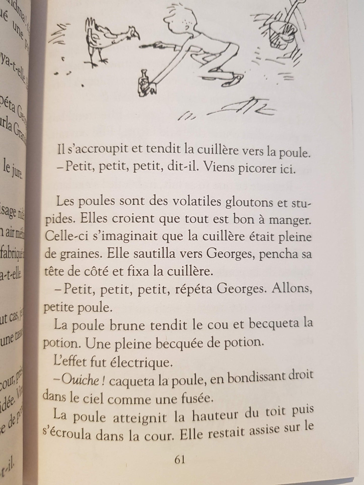 Le Potion Magique de Georges Bouillon Like New Roald Dahl  (4625105190967)