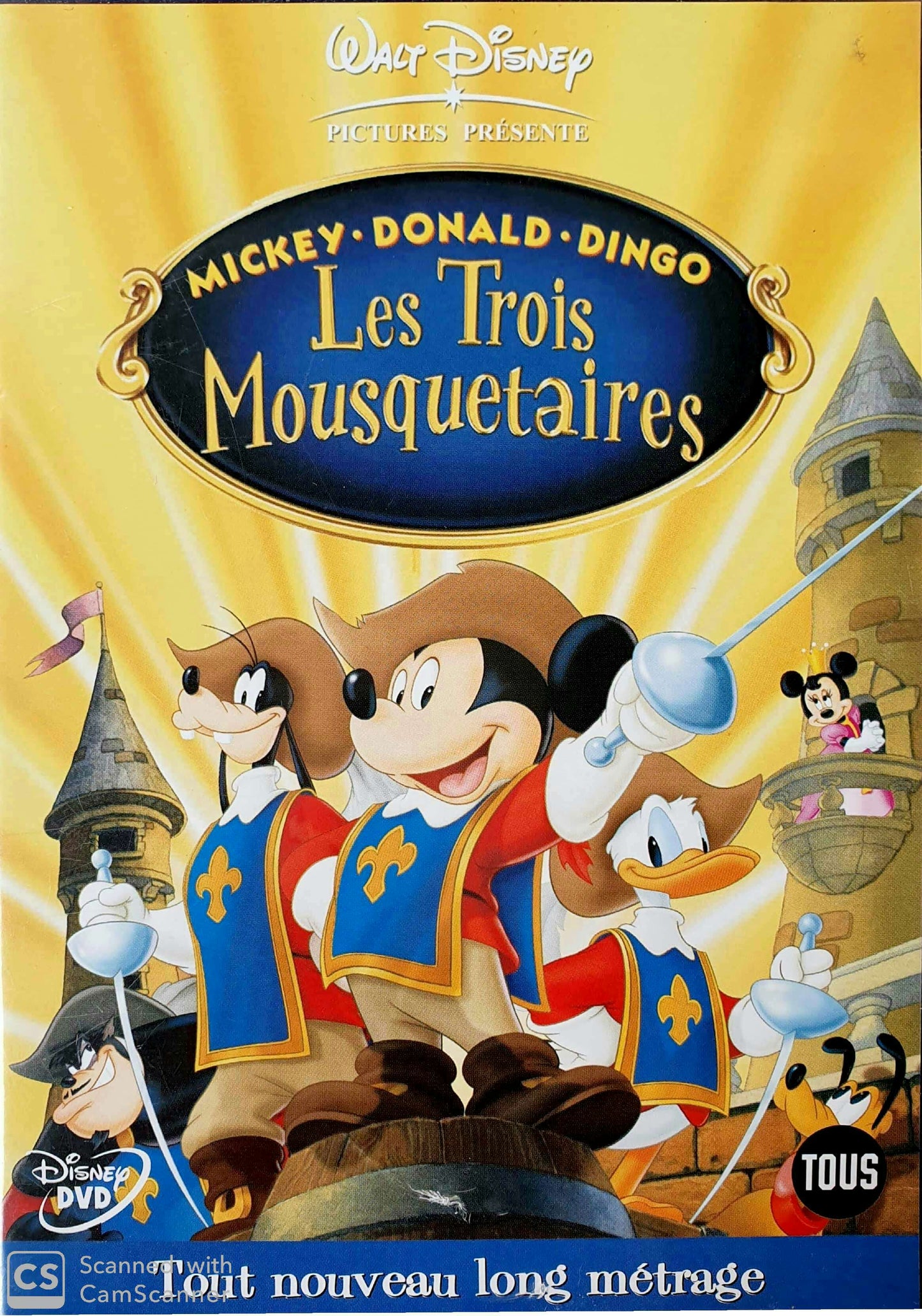 Les Trois Mousquetaires EN, FR Disney  (4606740037687)