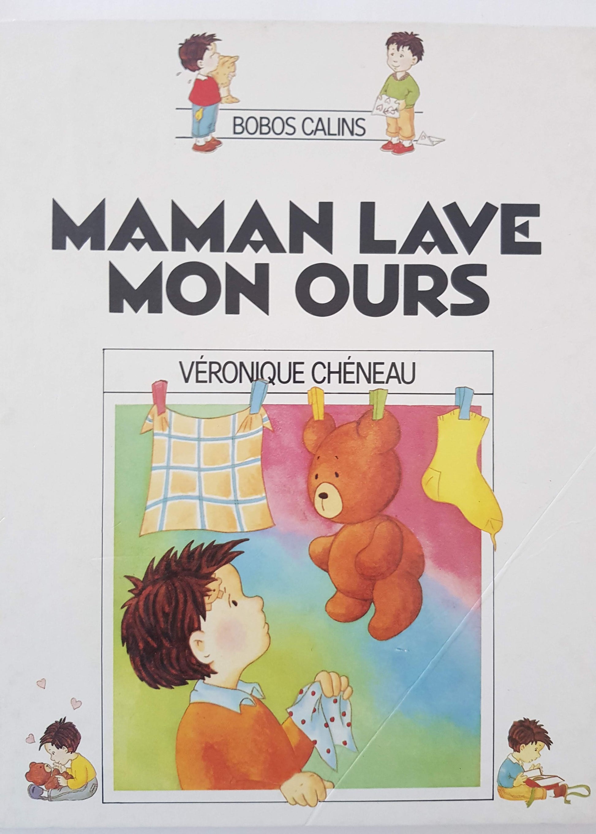 Maman Lave Mon ours Like New Not Applicable Well Read: obvious signs of wear French  (4597649080375)