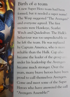 Marvel Avengers Avengers Assemble! Like New, 6+Yrs Recuddles.ch  (6618728759481)