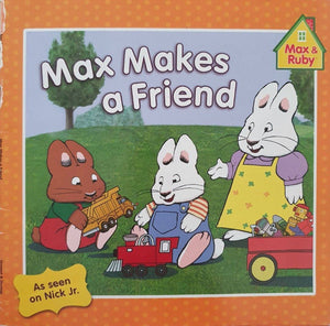 Max Makes a Friend Well Read, 3-5 Years Recuddles.ch  (7447686349017)