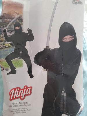 Ninja Outfit Like New, 8-10 years Recuddles.ch  (6629177426105)