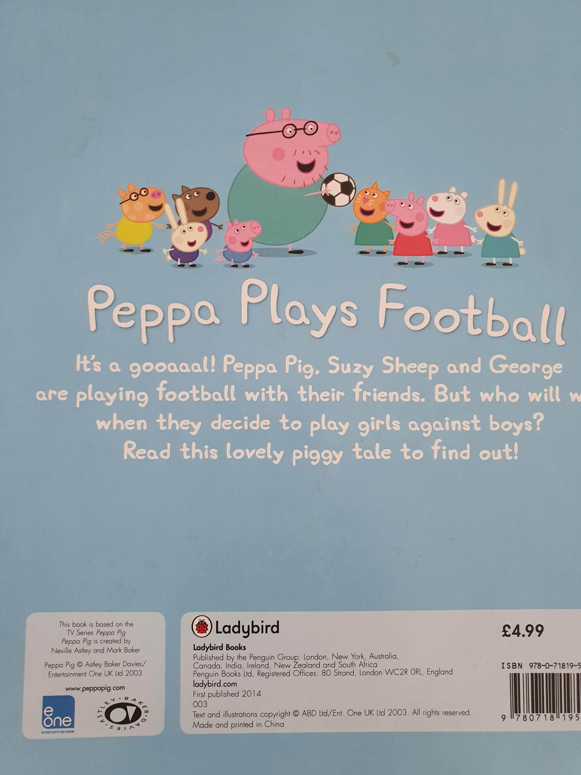 Peppa Plays Football Like New Peppa Pig  (6169437896889)