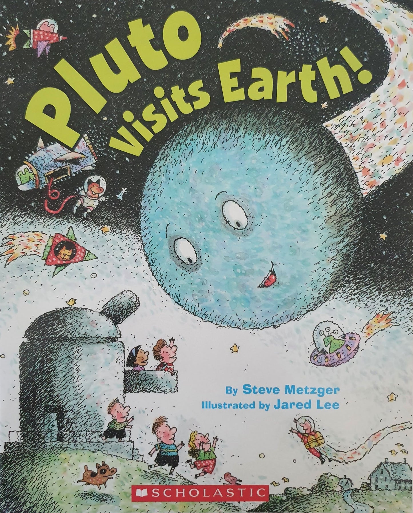 Pluto visits Earth! Like New Not Applicable  (4602616348727)