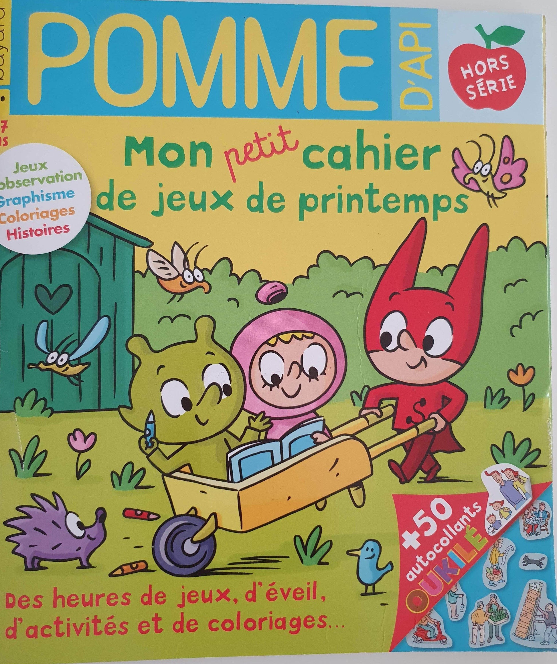 POMME: Mon petit Cahier de jeux de printemps Like New Recuddles.ch  (6169438191801)