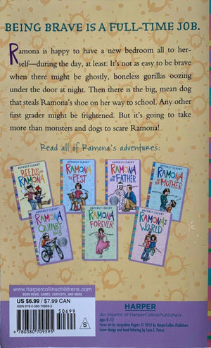 Ramona The Brave Like New, 9-12 years Beverly Cleary  (7050829922489)