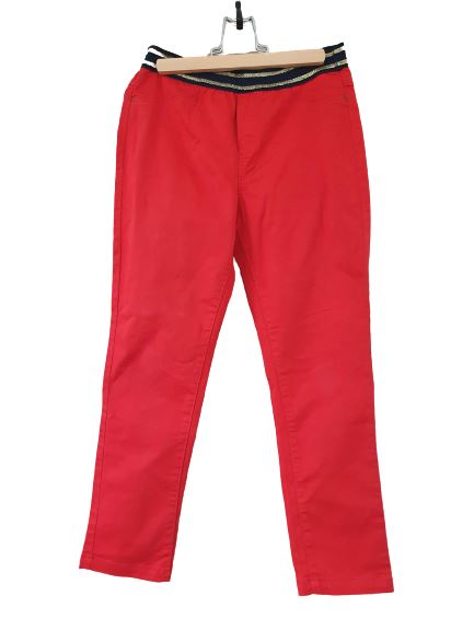 Red Pants with Black waistband Cyrillus, 14 yrs Cyrillus  (4602532331575)