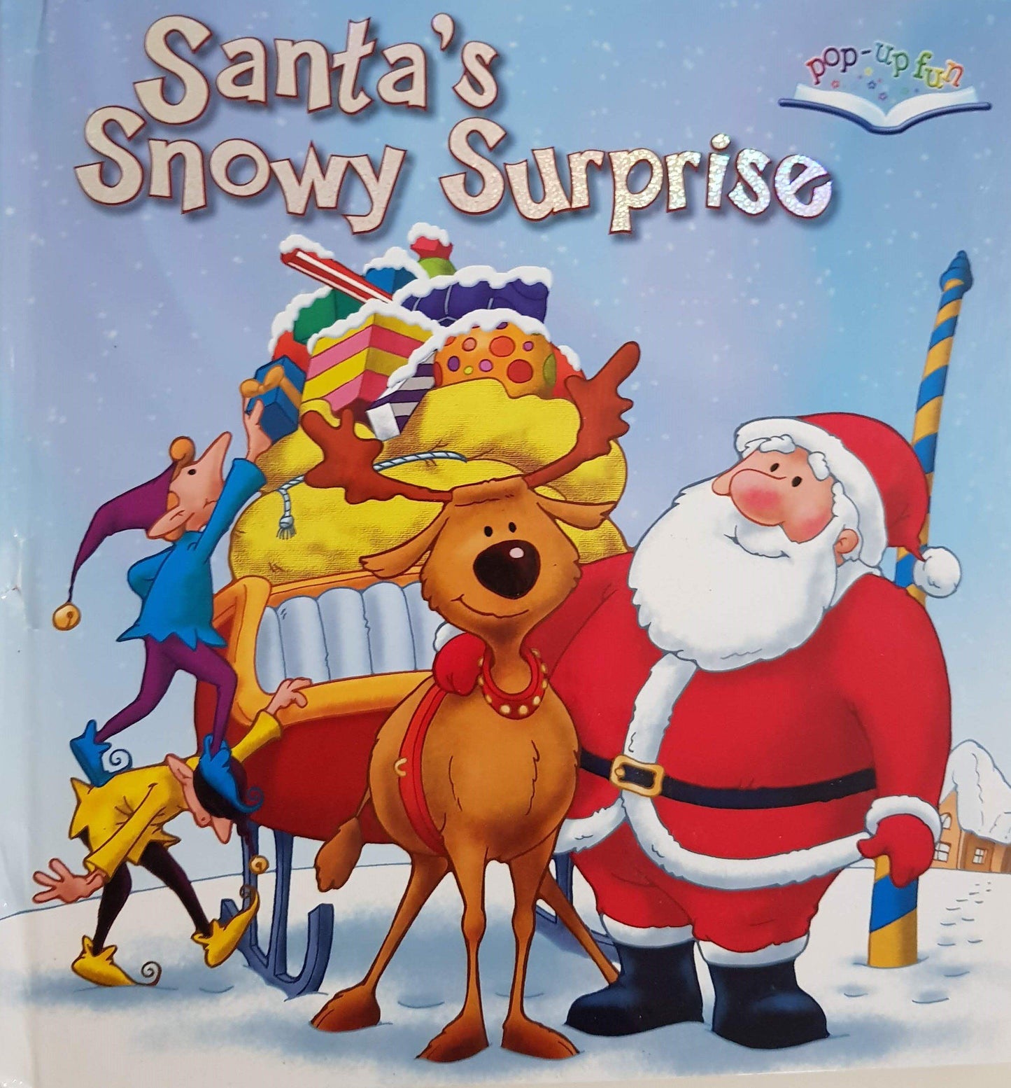 Santa's Snowy Surprise Like New Recuddles.ch  (6100592001209)