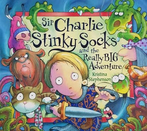 Sir Charlie Stinky Socks and the Really Big Adventure Like New, 3+Yrs Recuddles.ch  (6618728235193)