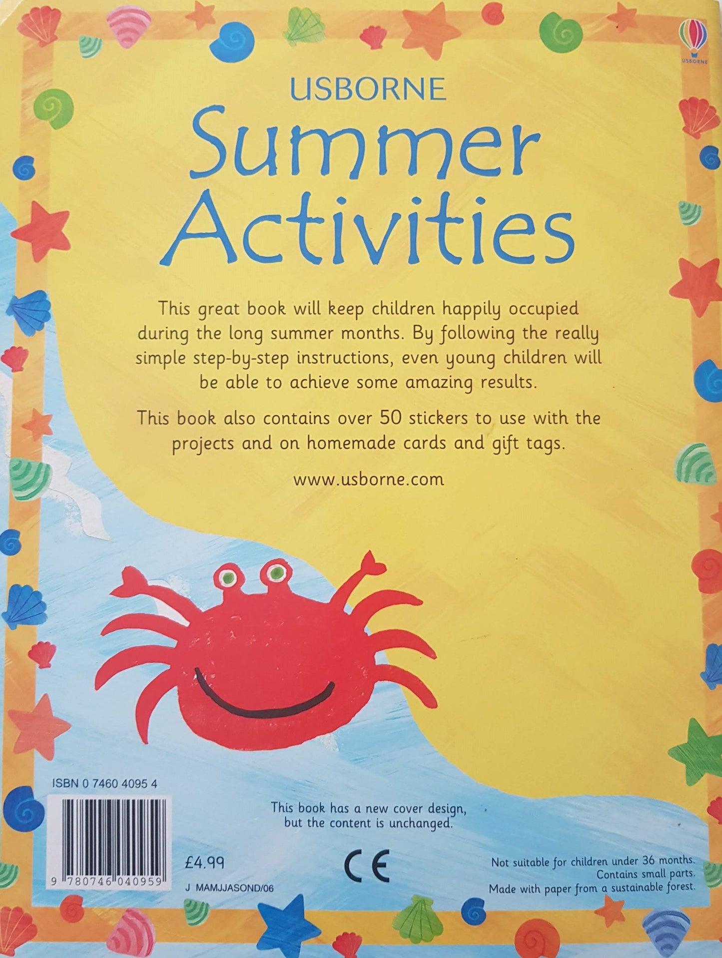 Summer Activities Like New Usborne  (6322289508537)