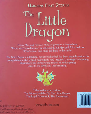 The Little Dragon Like New, 2+ Yrs Usborne  (6561547321529)